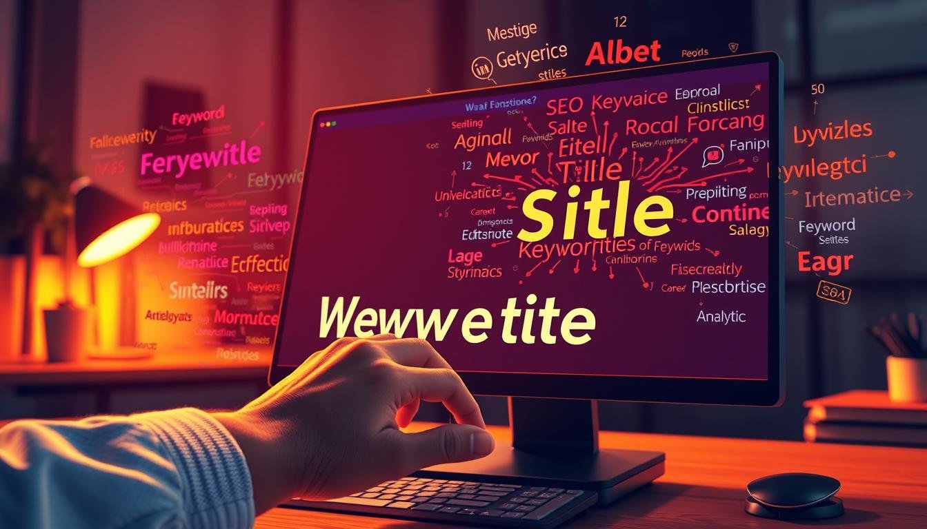 تحسين استخدام الكلمات الرئيسية في عناوين الصفحات