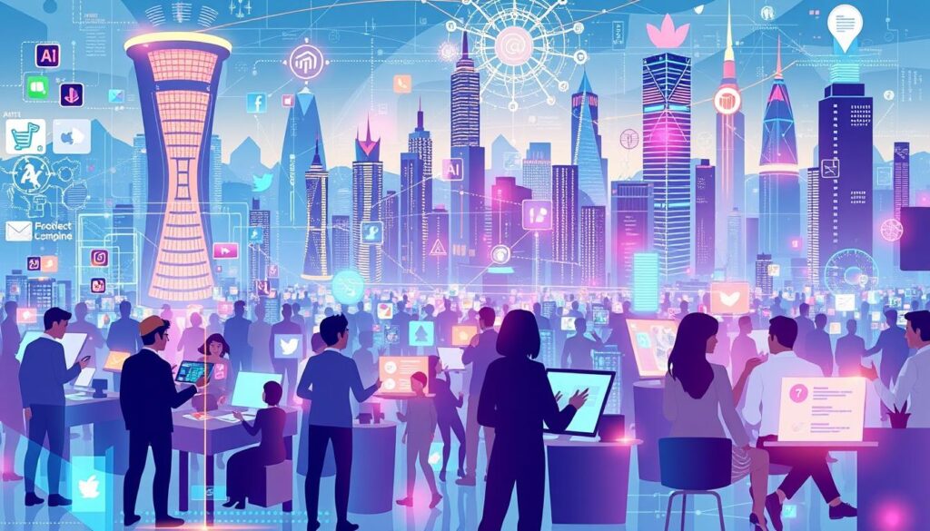 الذكاء الاصطناعي في التواصل الاجتماعي